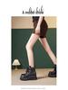 Women's Genuine Leather Retro Platform Ankle Boots - Lightweight, Soft, High-Top (2025 Autumn/Winter Collection)