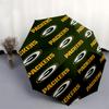 Green Bay Packers,Logo Themed Automatic Opening and Closing Umbrella,Compact Travel Umbrella,Lightweight and Portable,Suitable for Beach Com