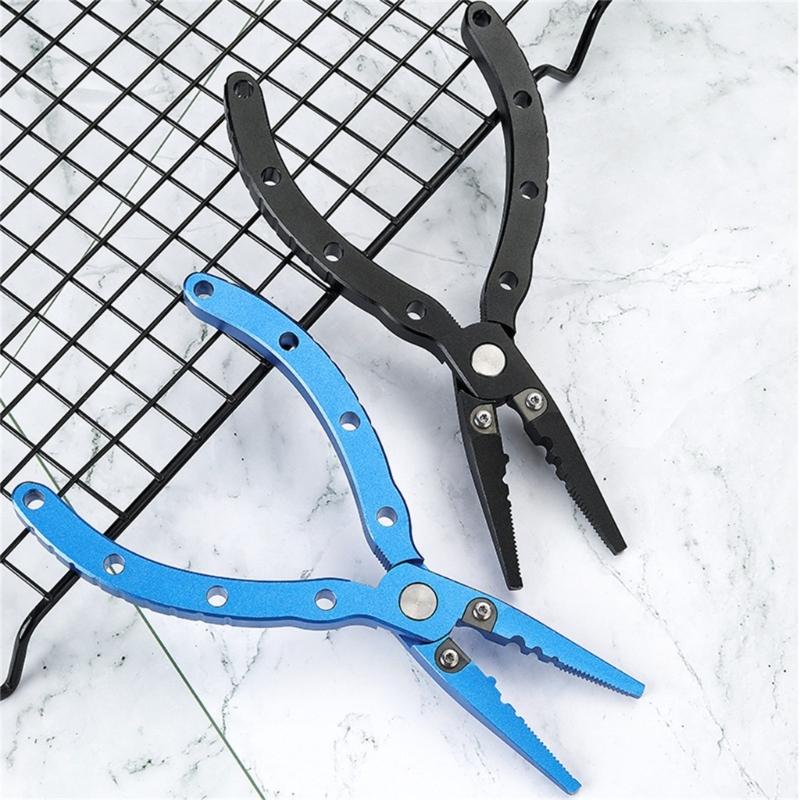Fish Line Cutter Fish Hook Remover Fishing Fish Mouth Clamp Fish Gripper Tool Multifunctional Fishing Pliers for Anglers
