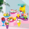 OTONOPI Clay, Wheat Clay, Clay Toy Set, Ice Cream, Ice Cream Shop, 4 Colors, Pretend Play, Kids Toy, Non-Toxic, Safe, Gift, Christmas Gift, Ages 6+