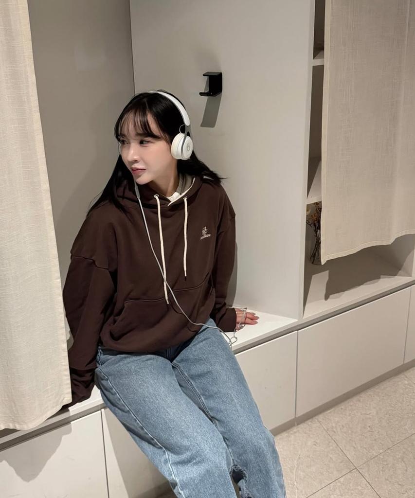 [Terry/Fleece] Stitch Combo Hoodie [6 Colors]