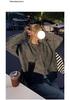 2026 Autumn/Winter Women's Retro Knit Cardigan - Round Neck, Loose Fit, Age-Reducing Style.