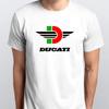 Ducati Retro Style Motorrad bedrucktes T-Shirt in 6 Größen