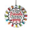 Friendship Lasting Pendant, Christmas Charm, Acrylic Pendant 2D