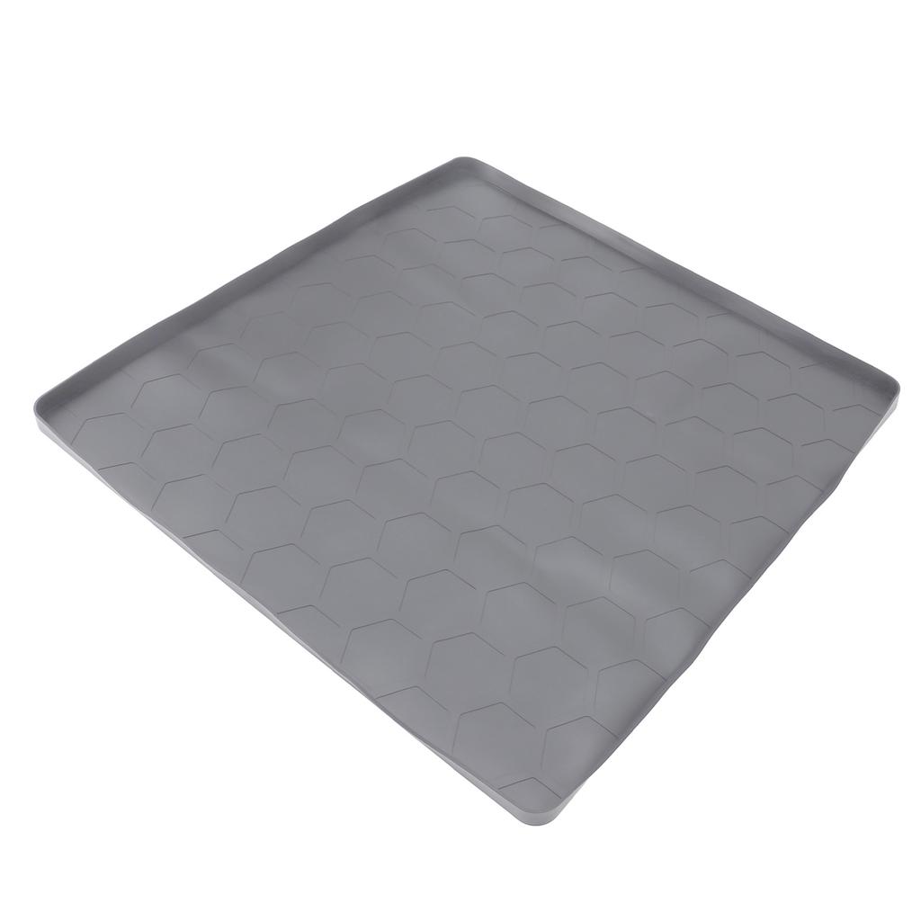 Fridge Silicone Mat Professional Scratch Resistance Leakage Proof Under Washing Machine Mat for Washing Machine Dryer Refrigerator