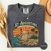 St Augustine Florida Coast Shirt, St Augustine Travel Tee, Lighthouse Lover Gift, Vintage Florida Souvenir Tee, Travel Lover Shirt