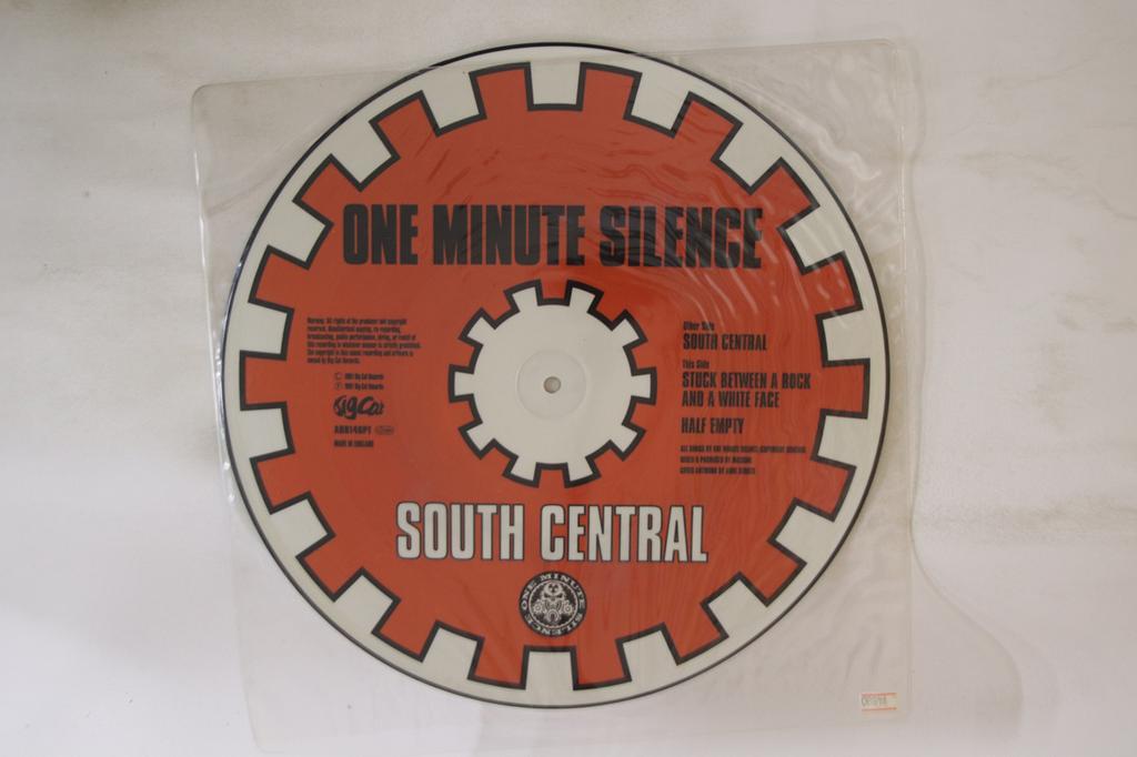 12inch Record ONE MINUTE SILENCE - South Central ABB146PT BIG CAT 1997 UK Rock Used