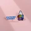 Ghost Fashionable Colorful Brooch Pin Ideal For Sweater And Jacket Decoration For All Genders