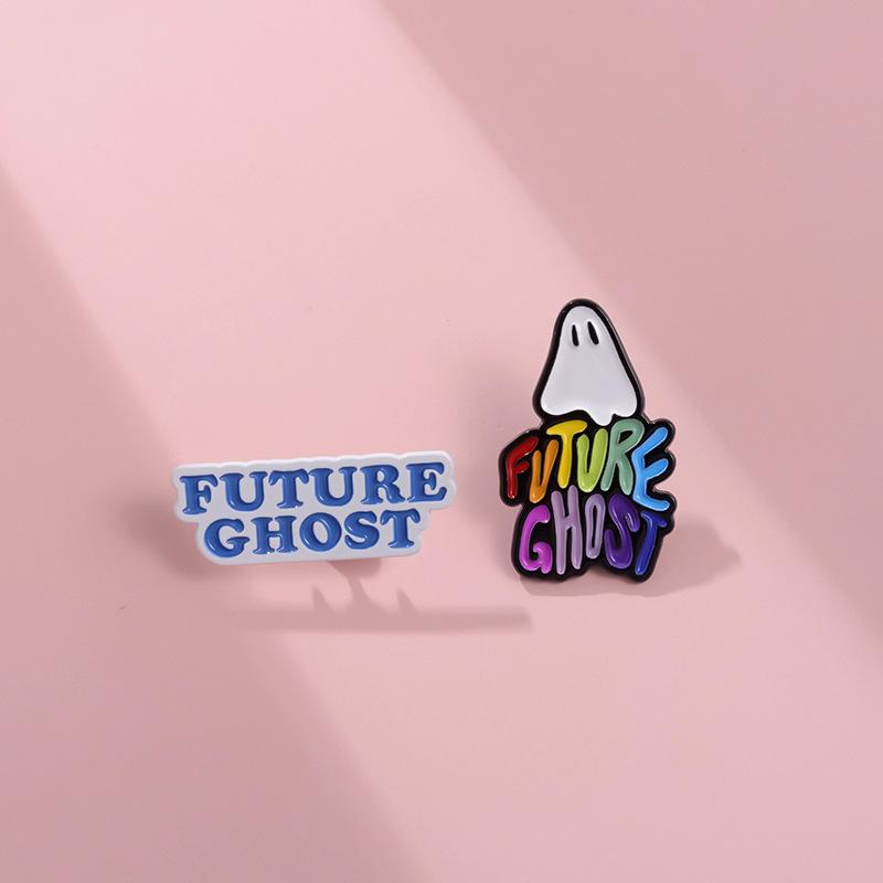 Ghost Fashionable Colorful Brooch Pin Ideal For Sweater And Jacket Decoration For All Genders