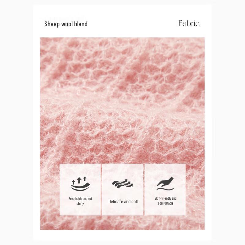 Damen V-Ausschnitt Lochstrick Cardigan