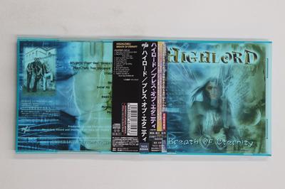 CD HIGHLORD  Breath Of Eternity TKCS85044 SOUNDHOLIC 2002 Japan Obi Metal Used