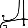 Adjustable Iron Display Stand for Showcasing Plates and Artwork