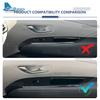 Carbon Fiber Style Car Window  Control Frame Cover LHD For Hyundai Tucson NX4 2025 2026 Sticker Interior Trim Accessories