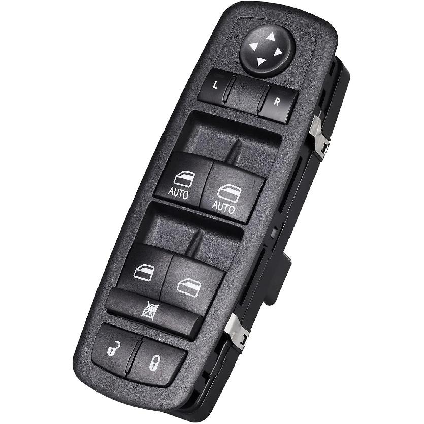 Front Driver Side Master Power Window Switch for 2009-2015 Dodge Ram 1500 2500 3500, 08-20 Dodge Grand Caravan/08-16 Chrysle Town Country Door Lock