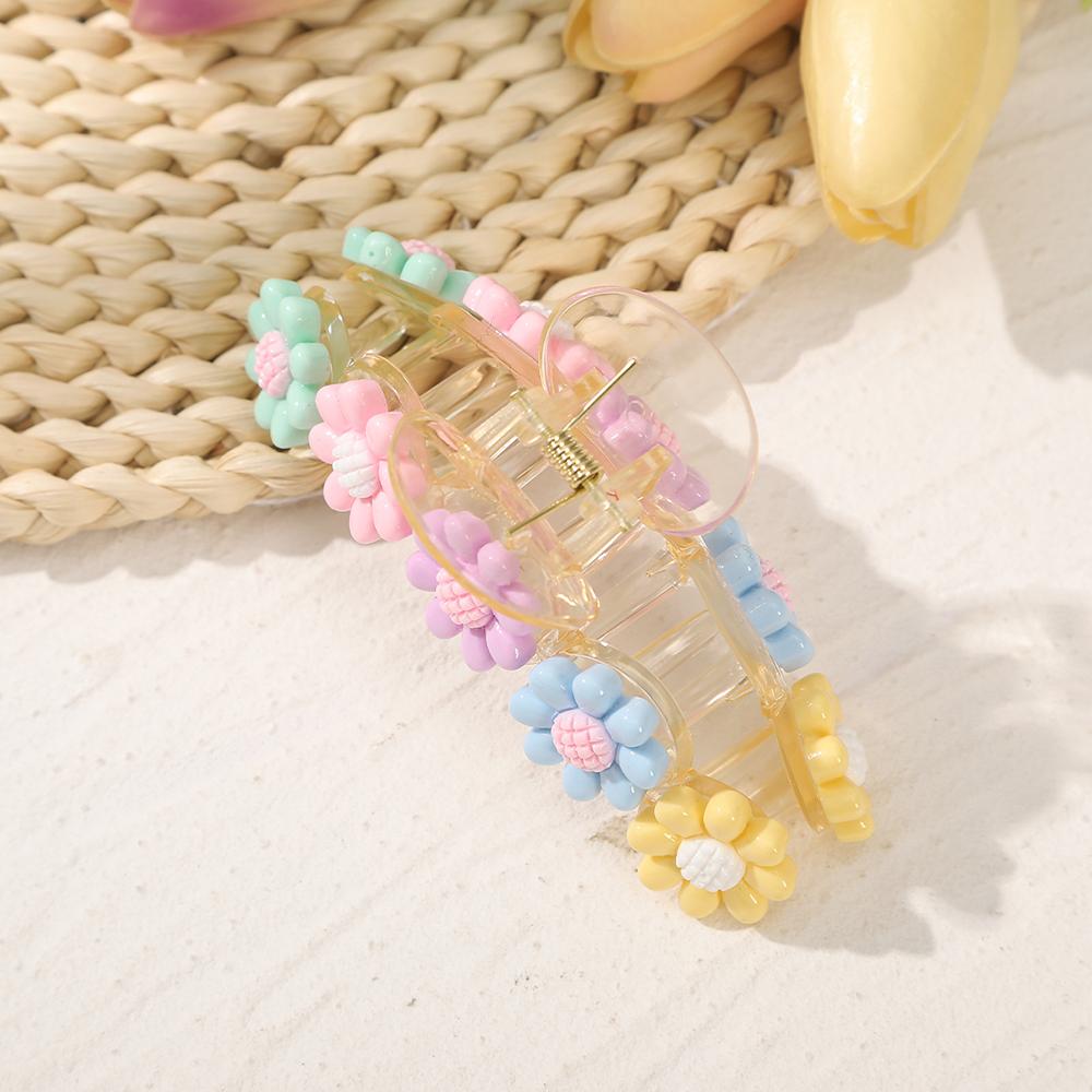 Cute Flower Hair Clips Fashion Hair Accessories Lovely Hair Claw For Women Girl