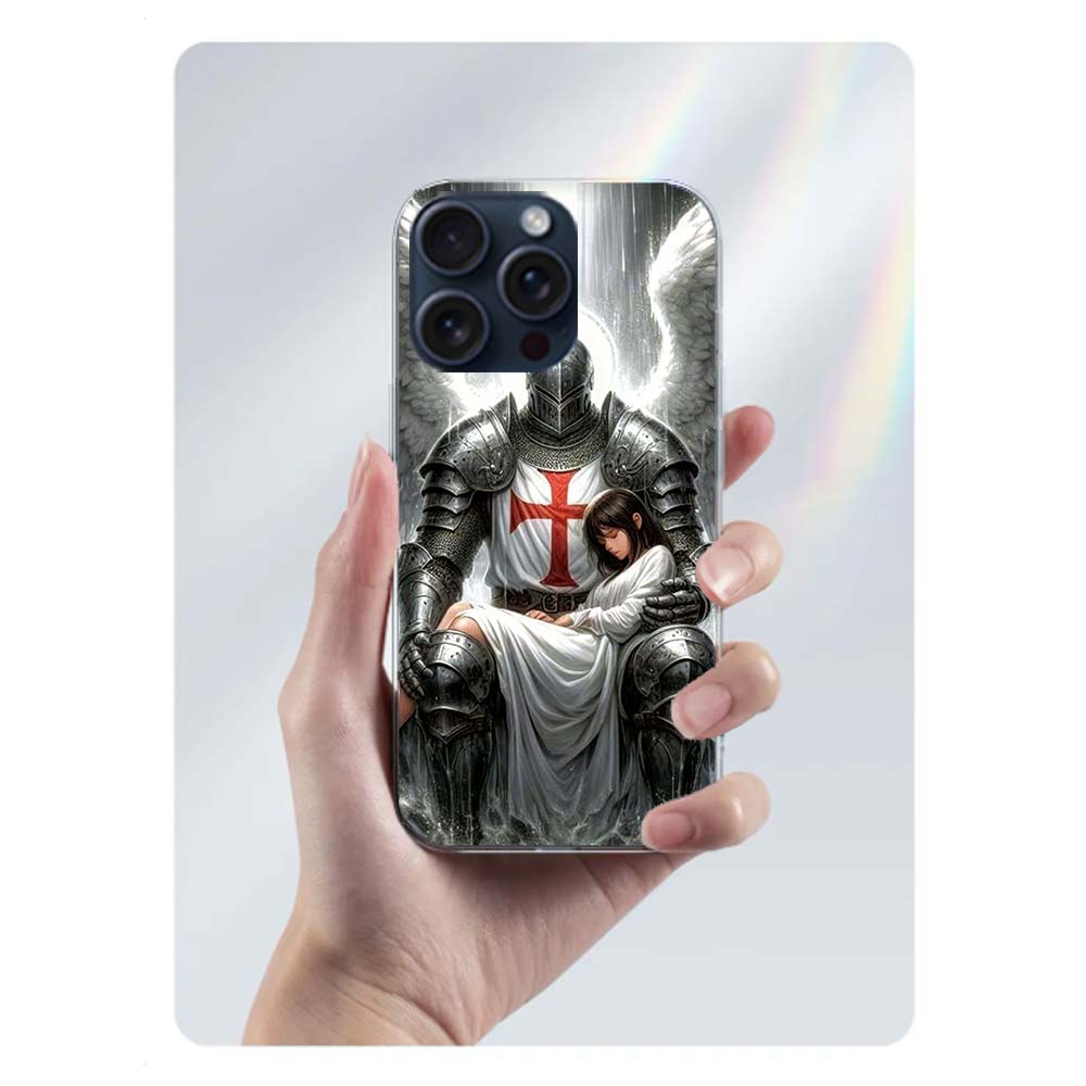 The Bright Red Crusade Clear Phone Case For Iphone 17 Air 16 Pro Max 15 Pro 14 Plus 17E 16E 11 13 12 Mini Cover Cases Fundas Cel