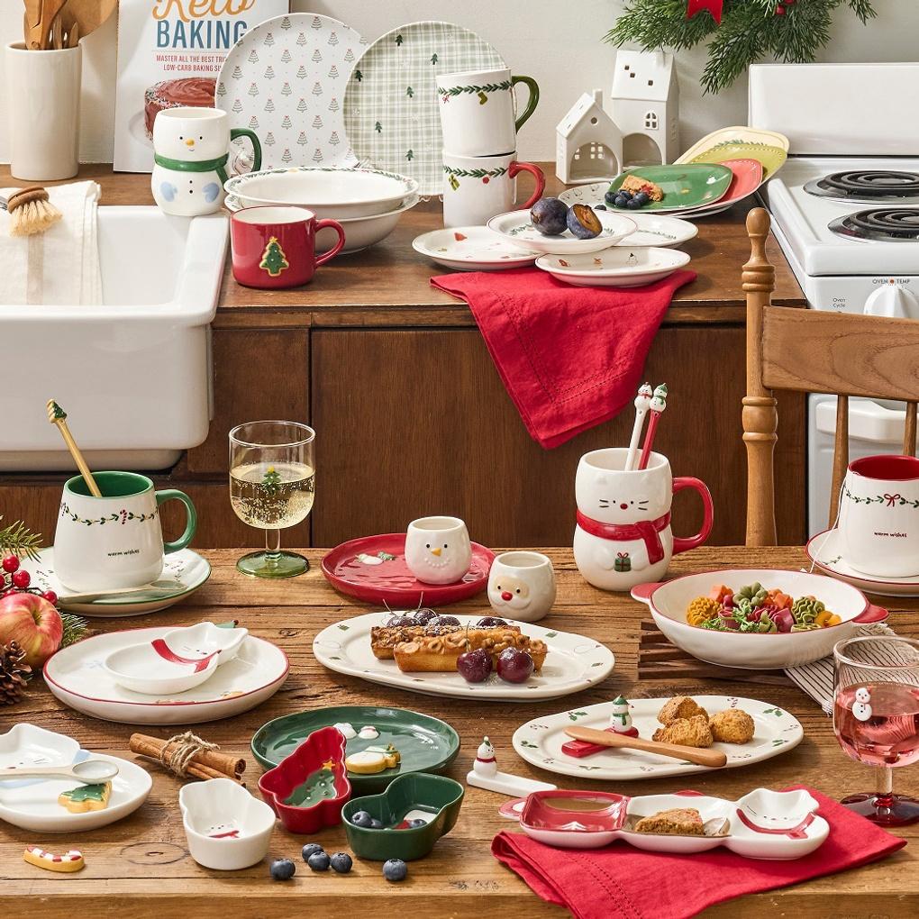 [Click on the banner]L Cozy Winter Snowflake Spoon Rest, White_NK9125051