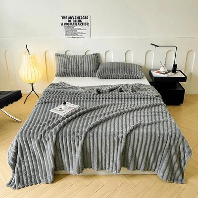 1 Stück Einfarbige Überwurfdecke Antistatisch Kuschelig Weich Warme Decke für Schlafzimmer Wohnzimmer Sofa Reise Camping Überwurfdecke