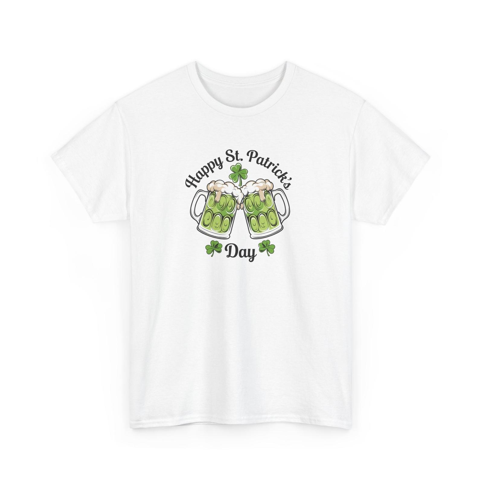 Beer Drinking T-Shirt | Beer Shirt | Happy St Patricks Day Green T-Shirt Unisex T-Shirt M