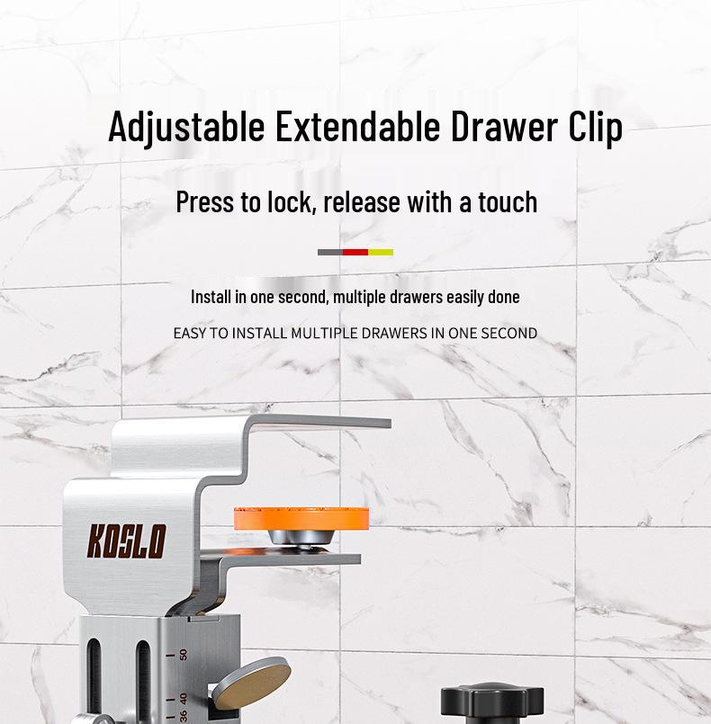 Thickened Press-Type Drawer Installer: Quick Buckle Cabinet Door Fixer Tool