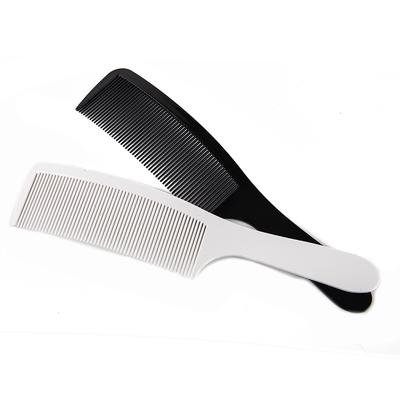 Barbeador curvo máquina de cortar cabelo pente de corte barbeiro topo plano antiestático pente de salão