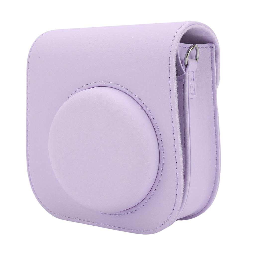 Protective Case Fit for Fujifilm Mini12 Mini11 Camera PU Leather Instant Camera Storage Bag with Shoulder Strap