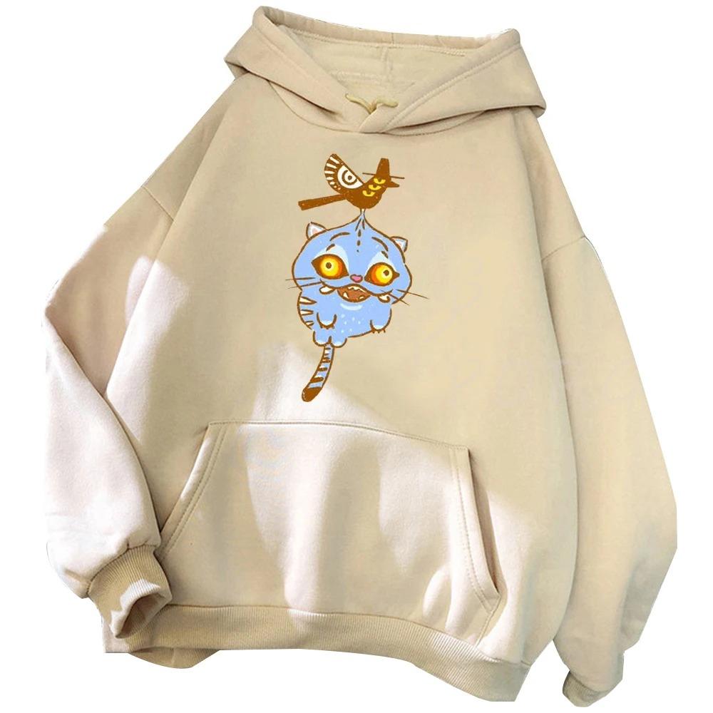 Hot Anime K-Pop Demon Hunters Tiger Hoodie Harajuku Hip Hop Pullover Tops Sweatshirt Gift