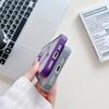 For iPhone 14 Pro Max Case Compatible with MagSafe Lens Frame Kickstand PC+TPU Phone Cover