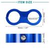 ACROPIX AN8 Hose Separator Clamp Car Accessories Blue - Pack of 3