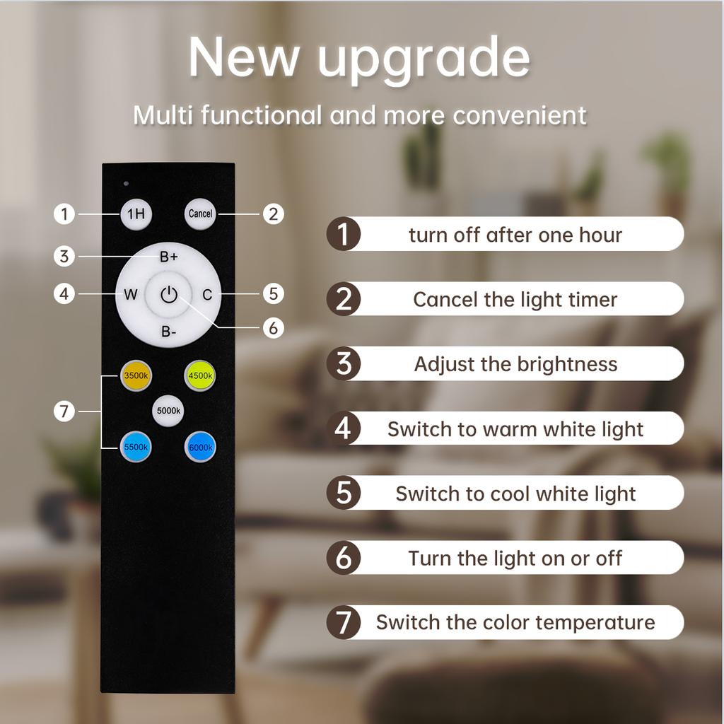 Wireless Bluetooth CCT LED Light Bar 24V 2700K-6500K Dimmable Aluminium Lamp Tube For Workbench Kitchen Under Cabinet Counter