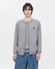 Ziosongzio Semblance Layered Collarless Cardigan Gray Zi5Kt809Gy