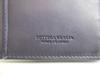 Authentic BOTTEGA VENETA Intrecciato Deep Navy Blue Leather Flap Long Wallet #a763  Refurbished
