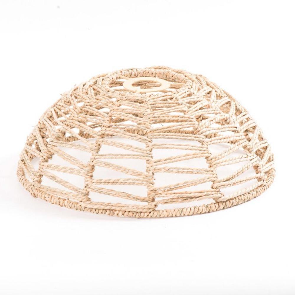 

Легко устанавливаемый абажур из ротанга, ручная работа, люстра, аксессуары для ламп, проживание в семье бежевый