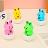 Toy Tumbler Rabbit With Plastic Resin Material Figurine For Children Animal Gift