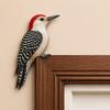 Modern Door Corner Pendant Wooden Animal Door Sign Gate Top Decoration Owl Door Frame  Gift