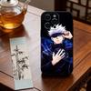 Anime J-Jujutsu Kaisen S-Satoru Gojo Phone Case Silicone Soft For IPhone 17 16 15 14 13 12 11 X XR Plus Pro Max Plus