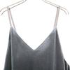 Relume JOURNAL STANDARD Velor-like Cami One Piece F Gray Women Used