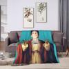 Inspired by Argentine Blanket Rapper Milo J for Pop Super Soft Funny Plush Throw Blanket For Picnic Flannel Bedspread Bed Cover