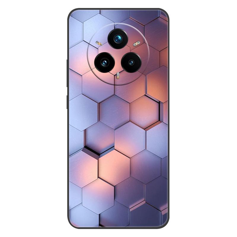 For Realme 14 Pro Plus Case Black Silicone TPU Soft Phone Cover for Realme 14 Pro Plus 14pro+ Protective Back Shells Shockproof