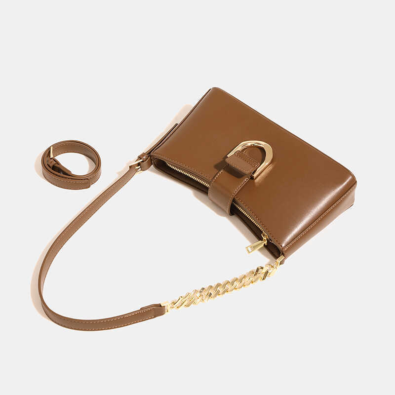 Bag new leather women's bag summer small bag temperament crossbody shoulder handbag armpit bag
