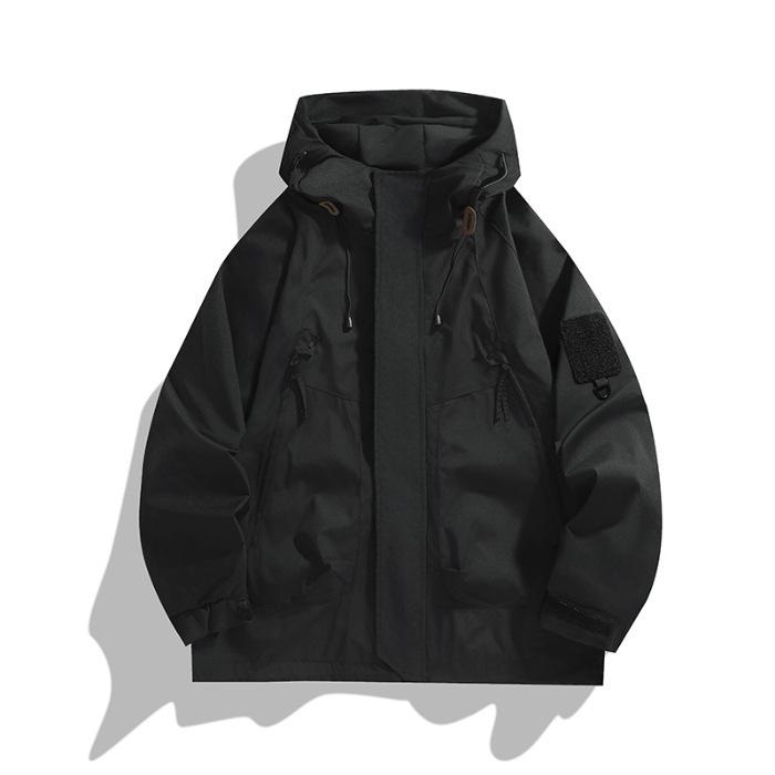 Pánský větruodolný voděodolný podzimní větrovkový outdoorový set bundy