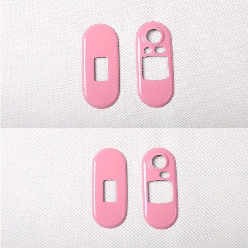 Car Window Lift Button Panel Decorative Sticker For BMW MINI ONE Cooper S F55 F56 F57 Interior Modification Accessories