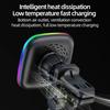 30W Magnetic Car Wireless Charger RGB Phone Holder Stand Car Mount For iPhone 15 14 13 12 Pro Max Car Fast Charging Station