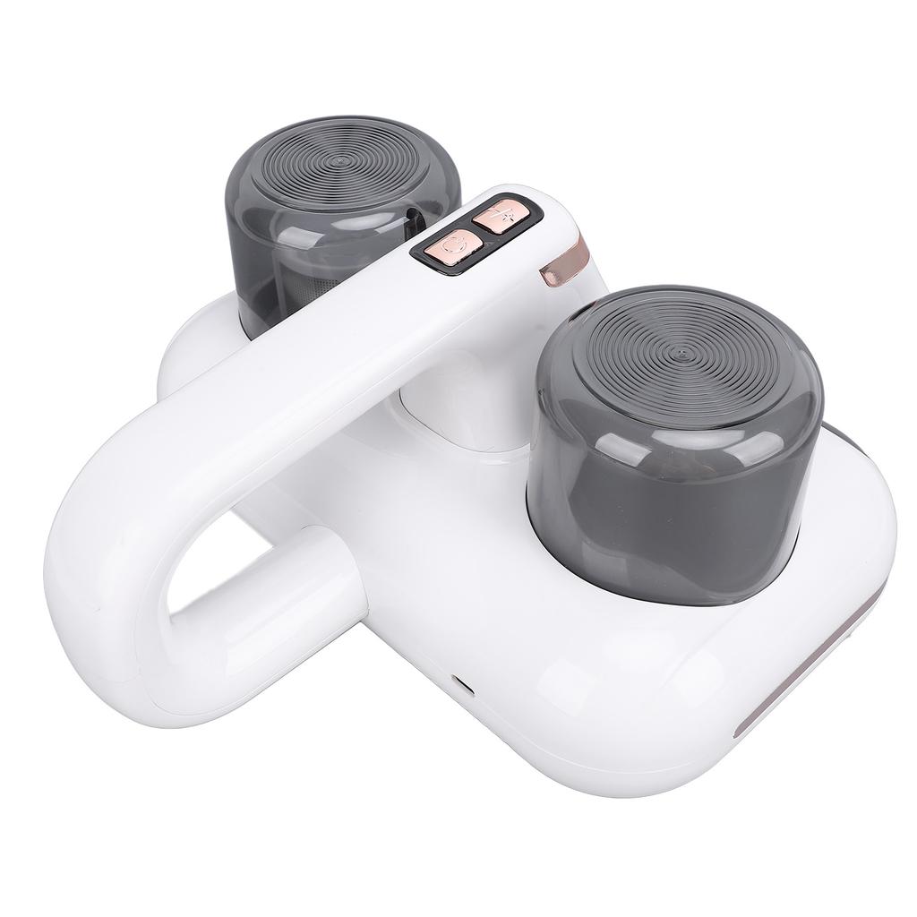 Handheld Bed Vacuum Cleaner 16Kpa Strong Suction Low Noise Mattress Vacuum Cleaner with 4 Washable Replace Filter