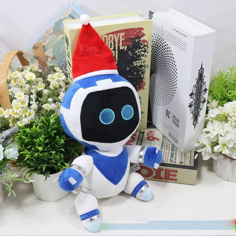 Astro Christmas Bot Plush Toy Cartoon Stuffed Doll Room Decoration Gift Kids