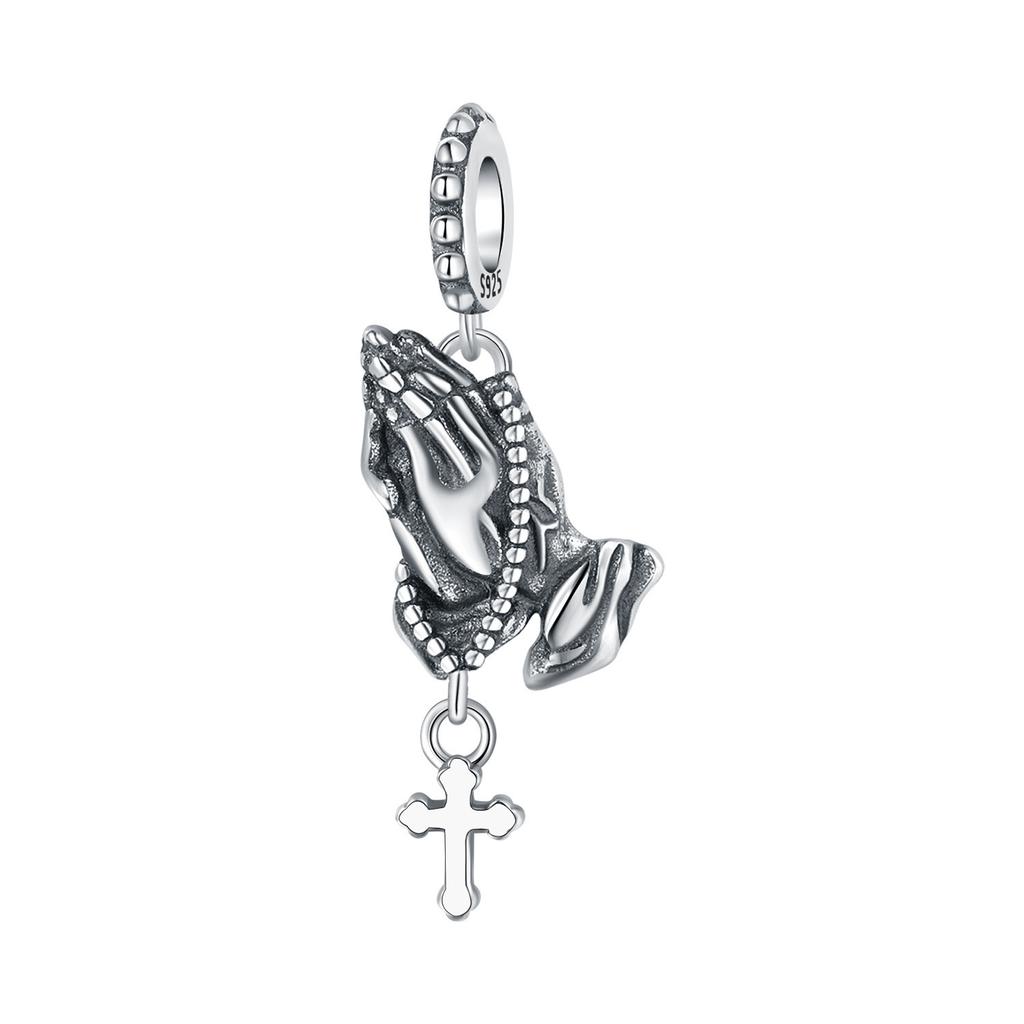 Copper Jesus Character Religious Symbol Pendants Bracelet Charms Fit Jewelry Party Beads Diy Fine Gifts Accessory