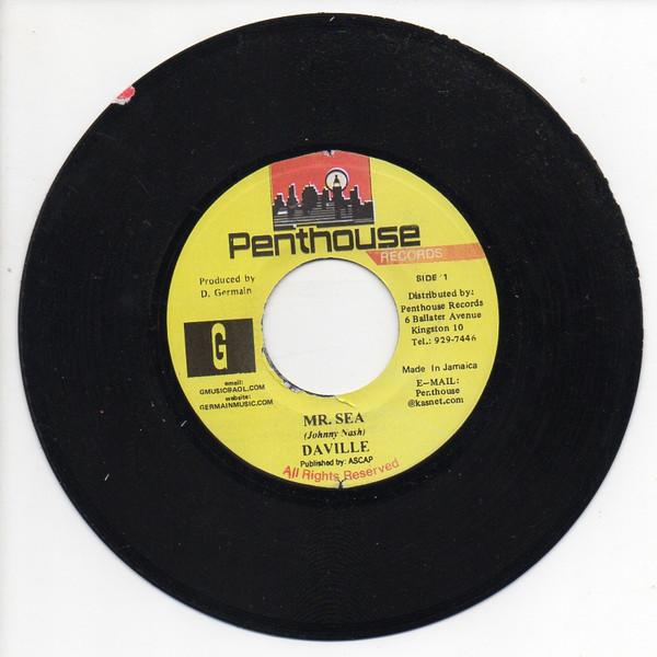 

7inch Record DAVILLE - Mr. Sea NONE Penthouse Recor Jamaica Reggae, Ska & Dub Used