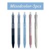 5 pcs gel pen ins smooth press 0.5mm black pen ballpoint pens school supplies stationery