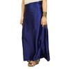 Indian Satin Silk Petticoat Bollywood Solid Inskirt Lining For Sari