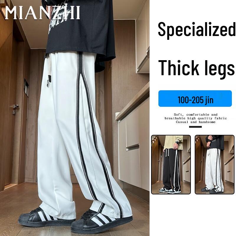 

Men s Premium Loose Straight-Leg Casual Pants 4XL